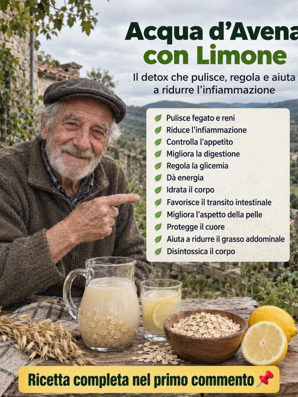 Le Secret Simple pour une Digestion au Top et une Énergie Débordante : Découvrez l'Incroyable Eau d'Avoine au Citron !