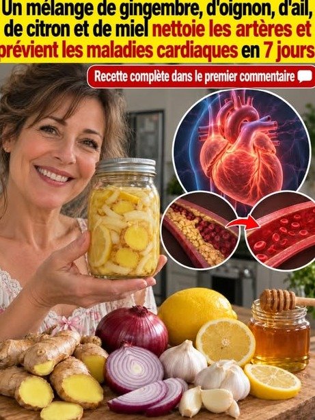 Le "Mélange Miracle" Gingembre-Ail-Citron-Miel : Nettoie-t-il VRAIMENT Vos Artères ? La Vérité Choc Révélée !