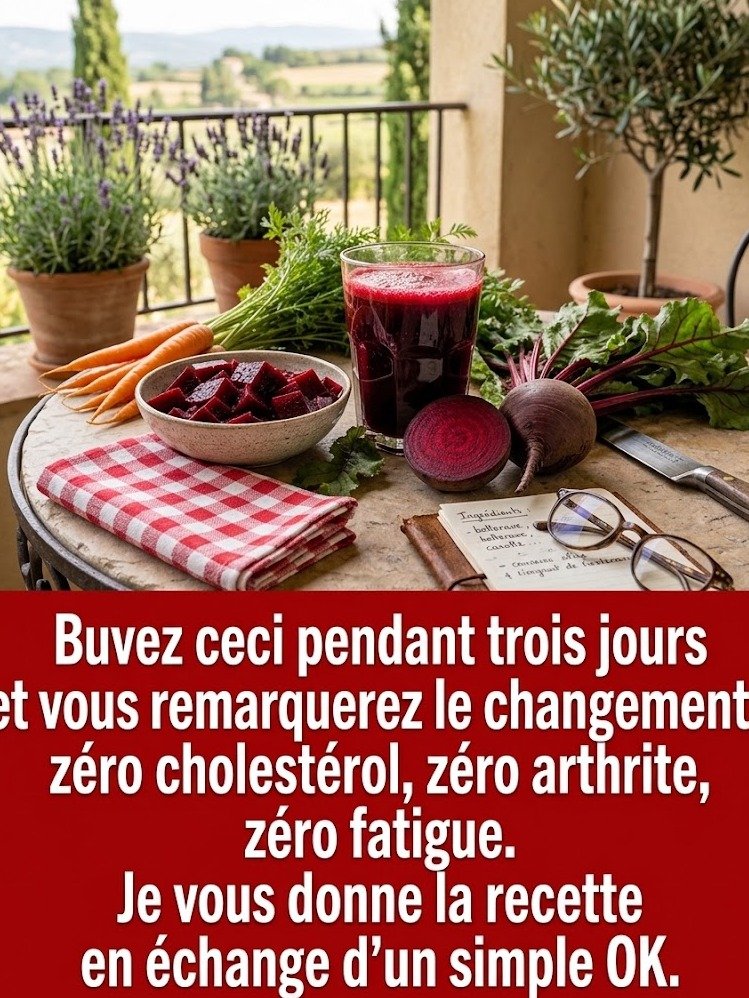 Le Secret Viral Révélé : Buvez CECI Pendant 30 Jours et Découvrez les 3 Transformations Incroyables de Votre Corps (Énergie, Articulations, Cœur) !