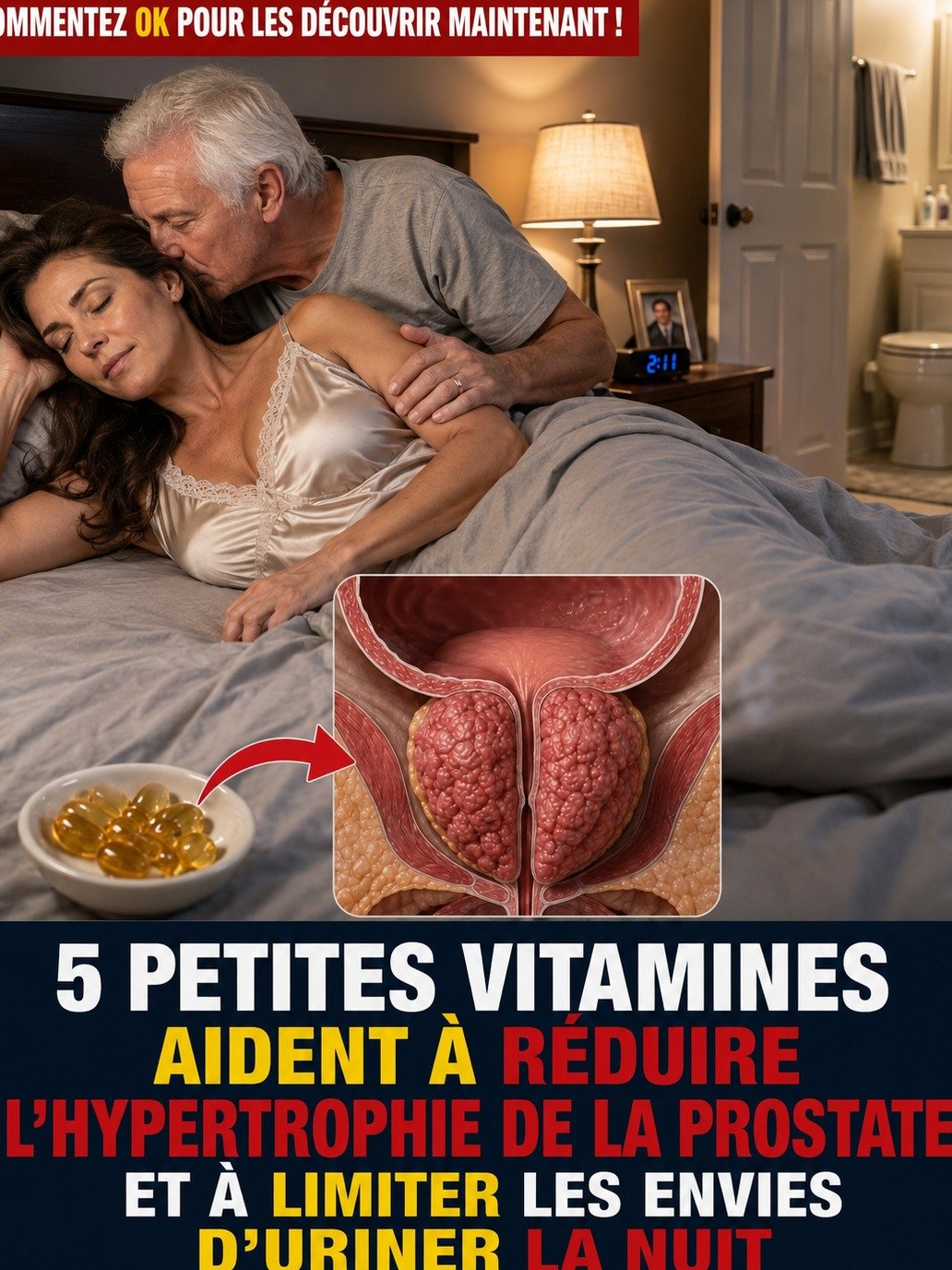 Ne Laissez Plus Votre Vessie Gâcher Vos Nuits : Les 5 Nutriments Que Personne Ne Vous Dit Pour Dormir ENFIN !