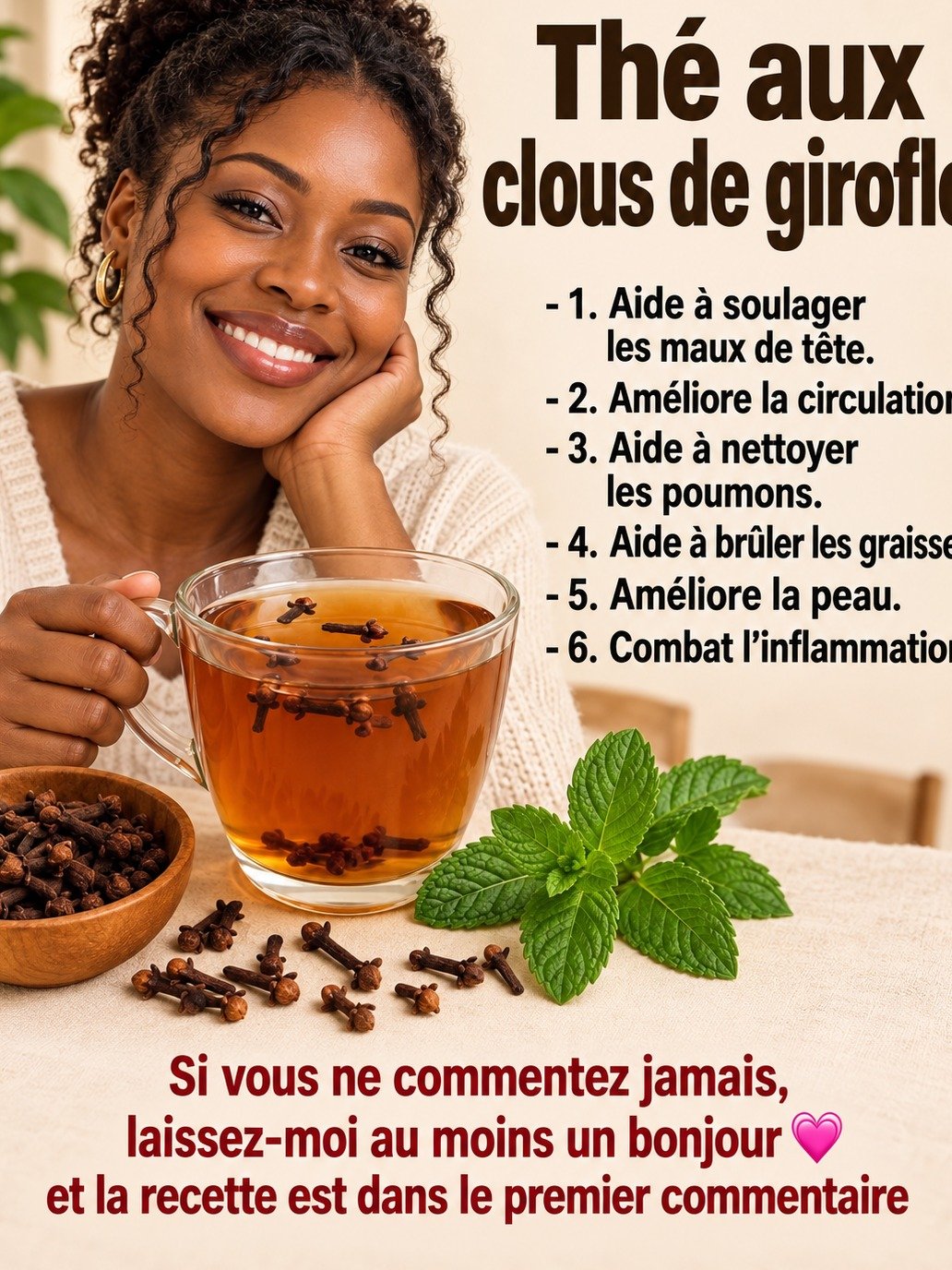 Le Secret Viral de l'Épice Oubliée : Buvez 1 Tasse de Thé aux Clous de Girofle et Révélez une Vitalité Inattendue !