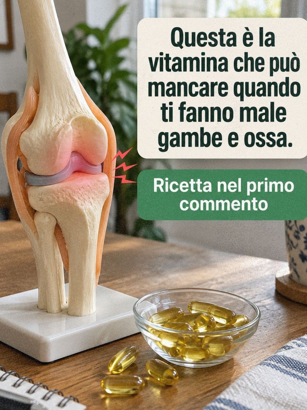 Douleurs aux Jambes et aux Os ? Cette Vitamine Essentielle Est Votre Solution (Et Vous En Manquez Sûrement Sans Le Savoir) !
