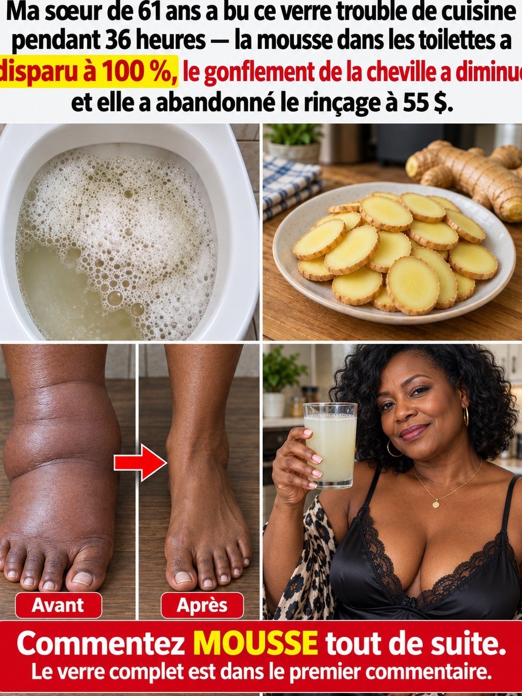 Le Secret Caché dans Votre Cuisine : Ce Verre 'Pâle' Révèle Pourquoi Vos Toilettes Moussent et Vos Chevilles Gonflent (Et Comment Y Remédier Rapidement) !
