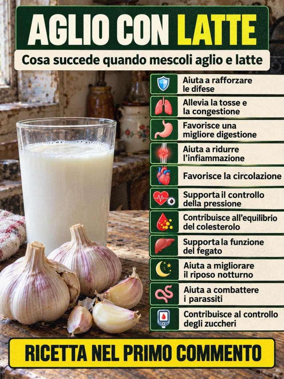 Ail et Lait : Le Mélange Surprenant Qui Fait Le Buzz – Découvrez Ce Qui Se Passe Vraiment Dans Votre Corps !