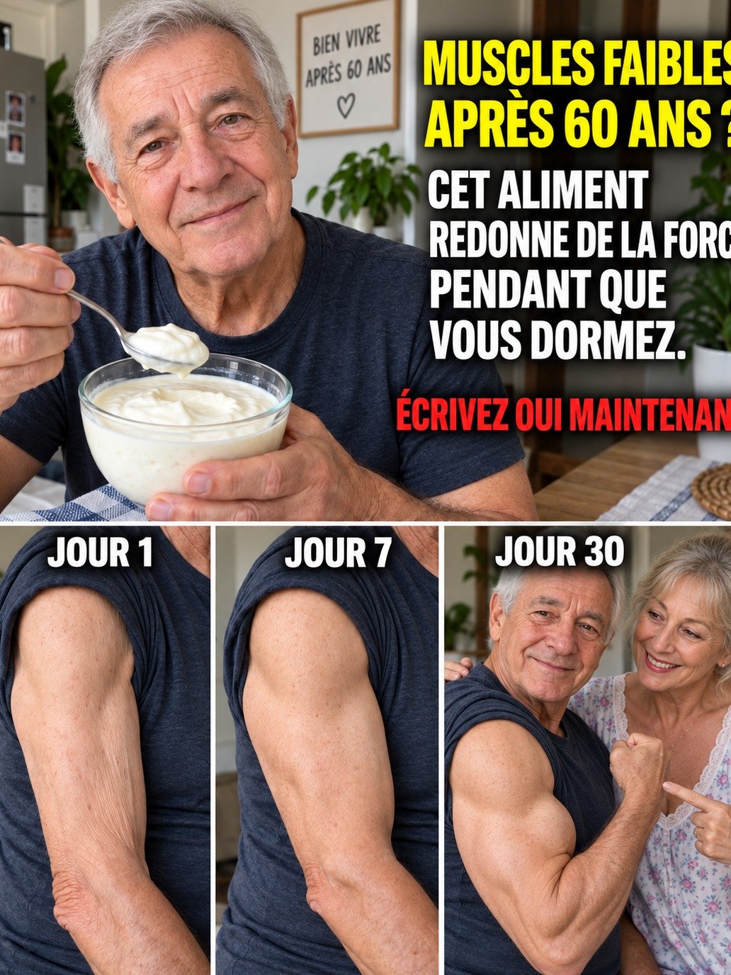 Après 60 Ans : LE Secret Violet qui Réveille Vos Biceps et Bras ! Ne Lisez Pas Ça Si Vous Ne Voulez Pas de Bras Puissants.