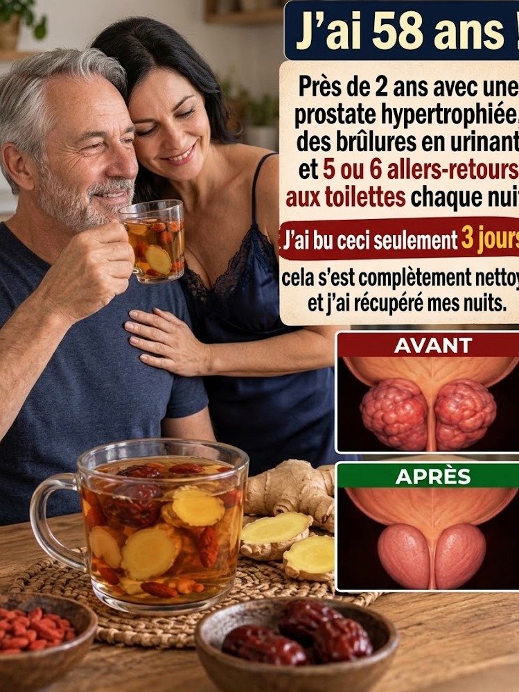 Prostate hypertrophiée : La boisson virale de 3 jours, mythe ou réalité ? Le détail CHOC que personne ne vous révèle !