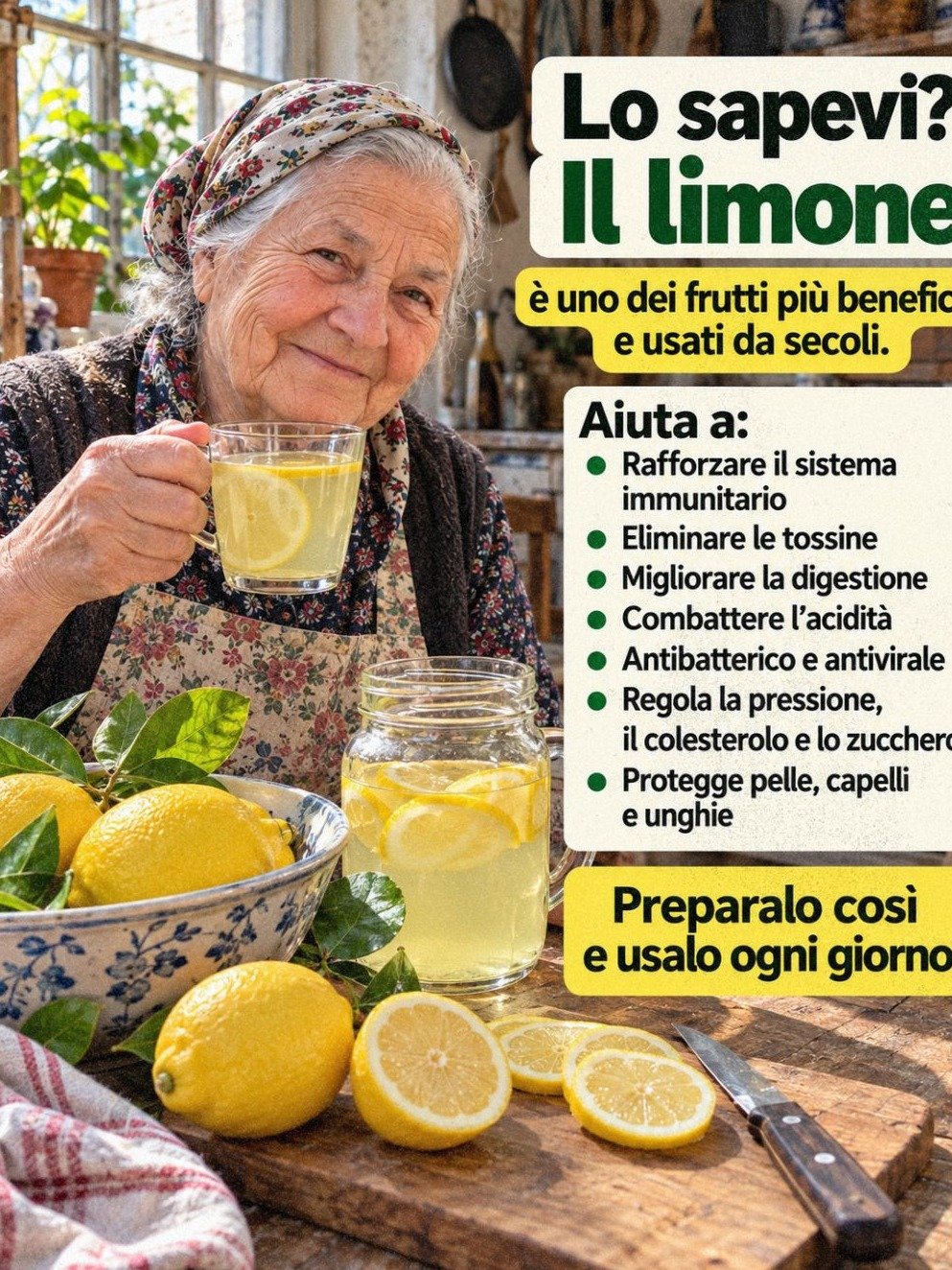 Le Secret Insoupçonné du Citron : 7 Bienfaits Époustouflants et la Recette Mystère Qui Va Booster Votre Santé !