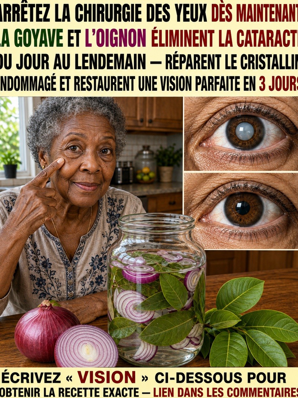 Vision Floue? 2 Aliments Insoupçonnés Que Personne Ne Vous Dit Pour Retrouver une Clarté Incroyable !