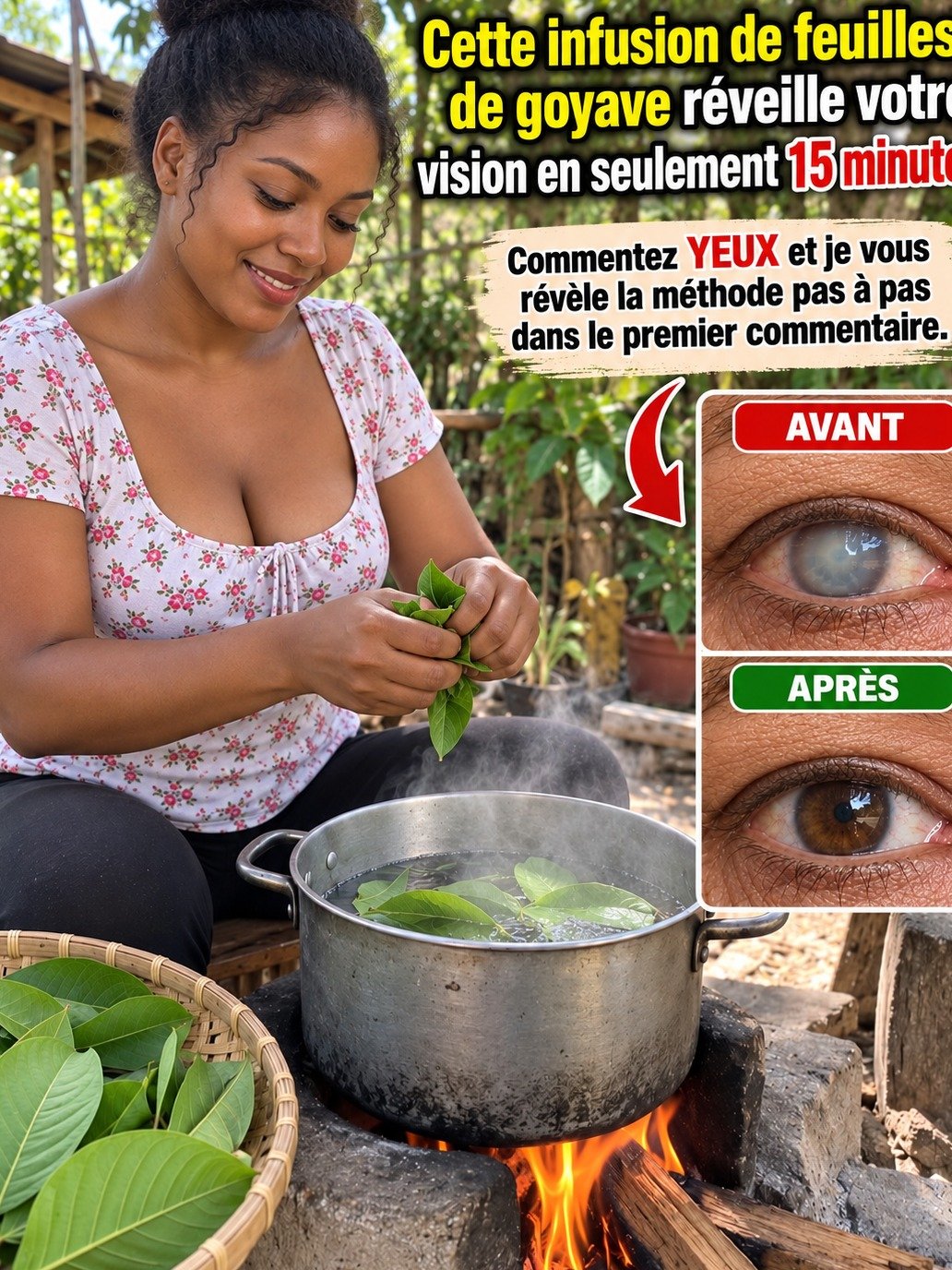 Vision Floue et Yeux Larmoyants ? Découvrez le Secret Oublié des Feuilles de Goyavier qui Va Tout Changer !