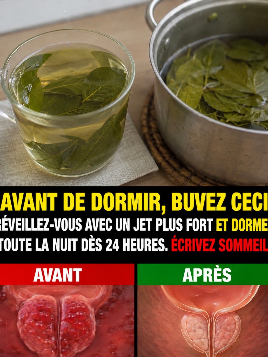 Le Mythe de la Feuille Miracle : Finir les Réveils Nocturnes à 3h du Matin, la VÉRITÉ sur votre prostate que PERSONNE ne vous dit !