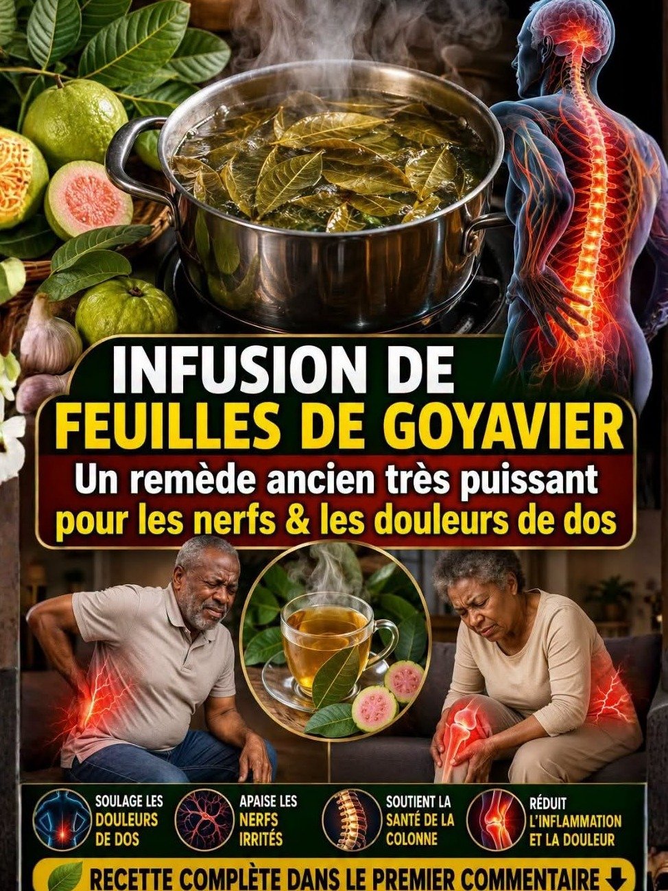 Le Secret de Grand-Mère Oublié : 17 Bienfaits Révolutionnaires du Thé aux Feuilles de Goyave qui Vont Transformer Votre Santé (et que Personne ne Vous Raconte) !
