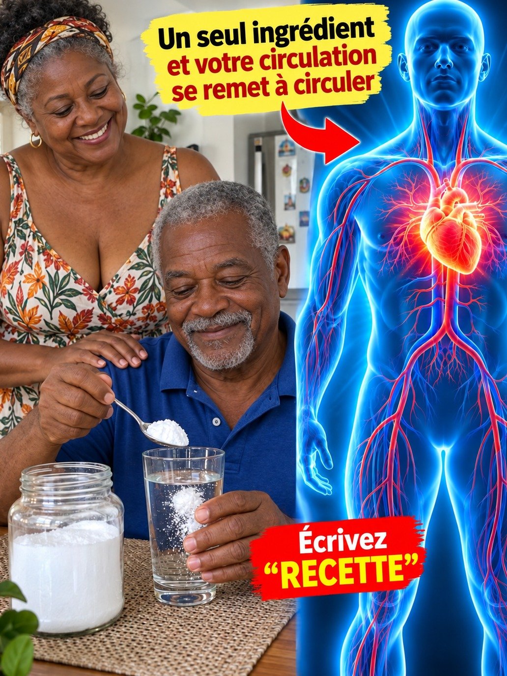 Un Seul Ingrédient POURRAIT Révolutionner Votre Circulation en 24H (Après 60 Ans, C'est Vital!)