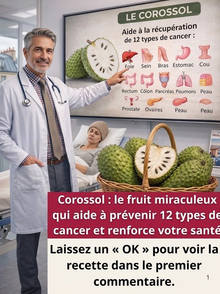 Corossol : Ce Fruit Tropical Fait le Buzz Contre le Cancer – Découvrez la Vraie Science Derrière Ses Incroyables Bienfaits Santé !