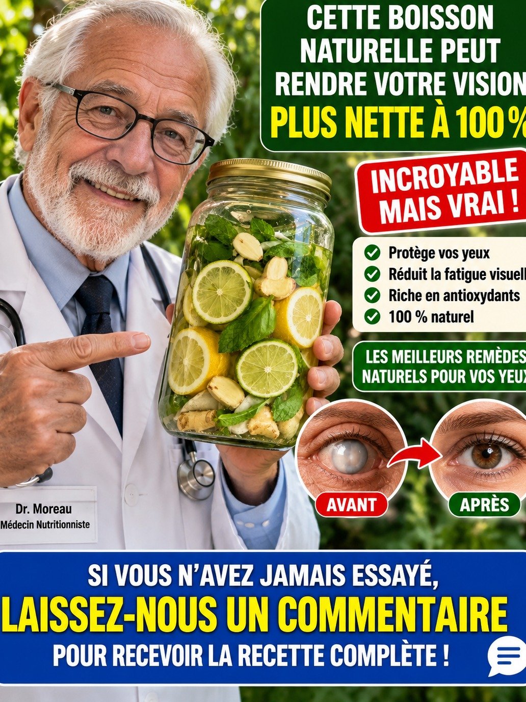 Le Secret Ancestral pour une Vision d'Aigle : Purifiez et Renforcez vos Yeux en Seulement 15 Jours !