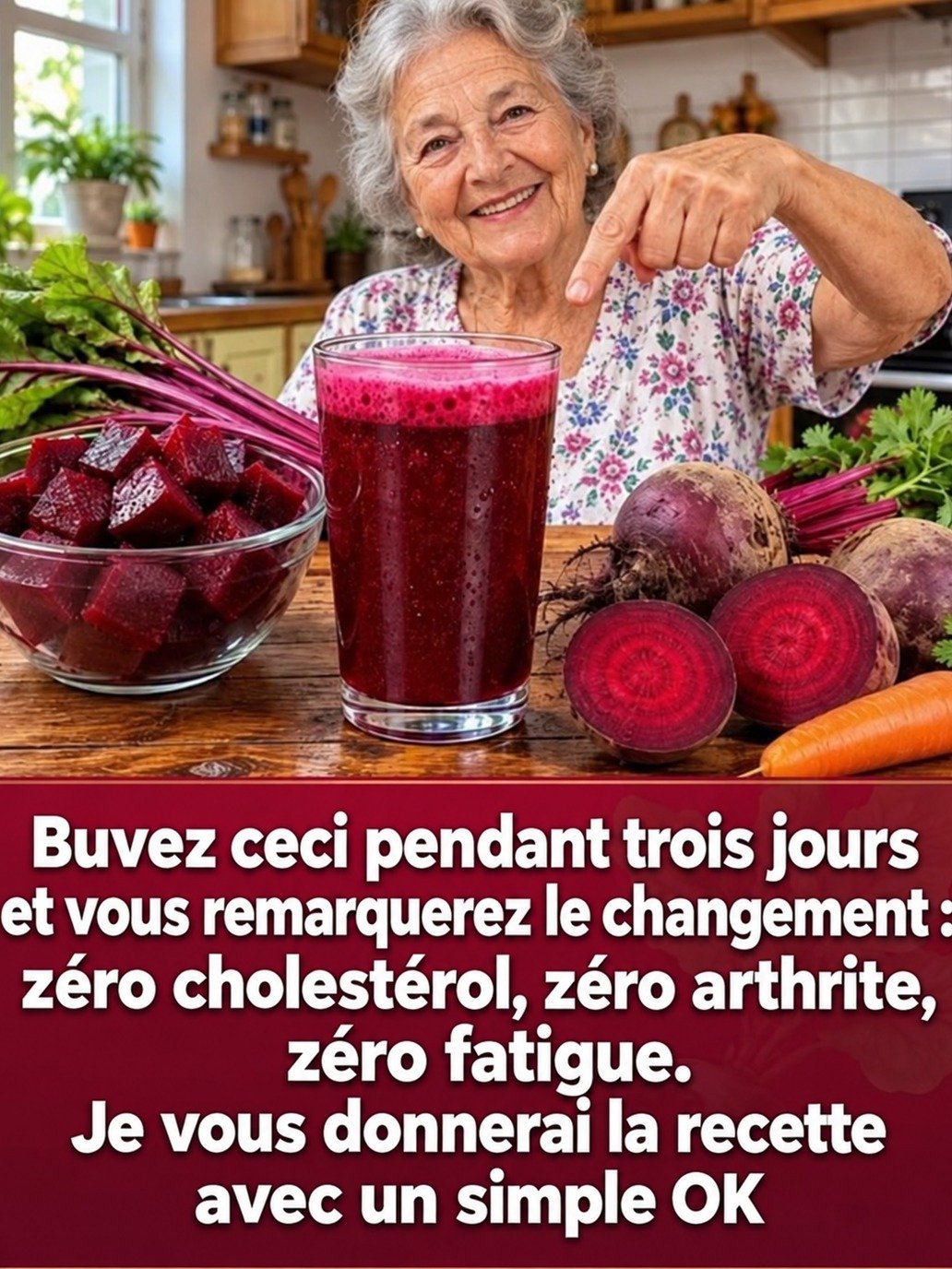 Le Secret Rouge Que Personne Ne Vous Dit : 5 Bienfaits Étonnants du Jus de Betterave Qui Vont Booster Votre Vie!