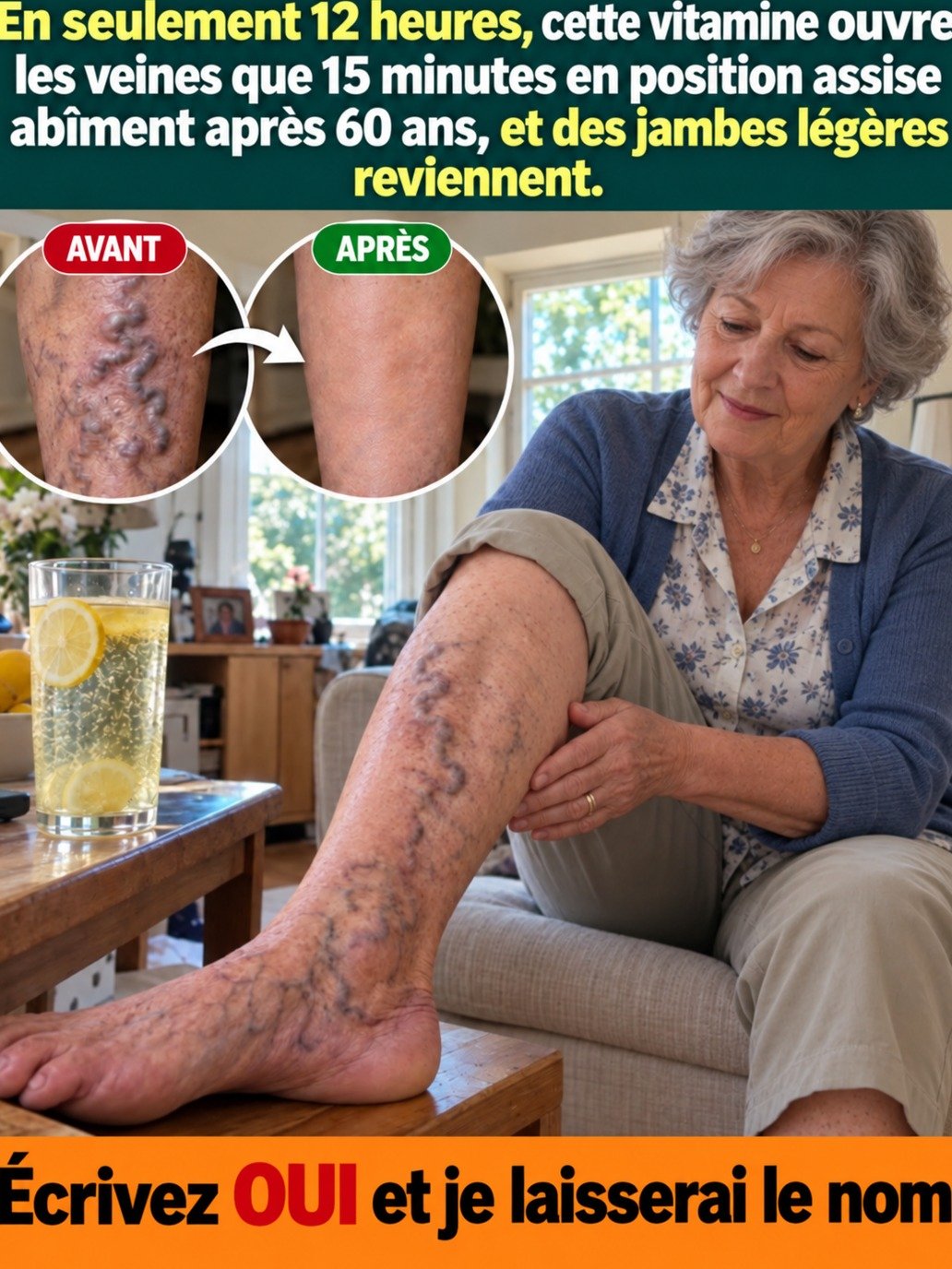 Révélation Choc : Ce Nutriment Simple Que Personne Ne Vous Dit Peut Sauver Vos Jambes Lourdes et Booster Votre Circulation !