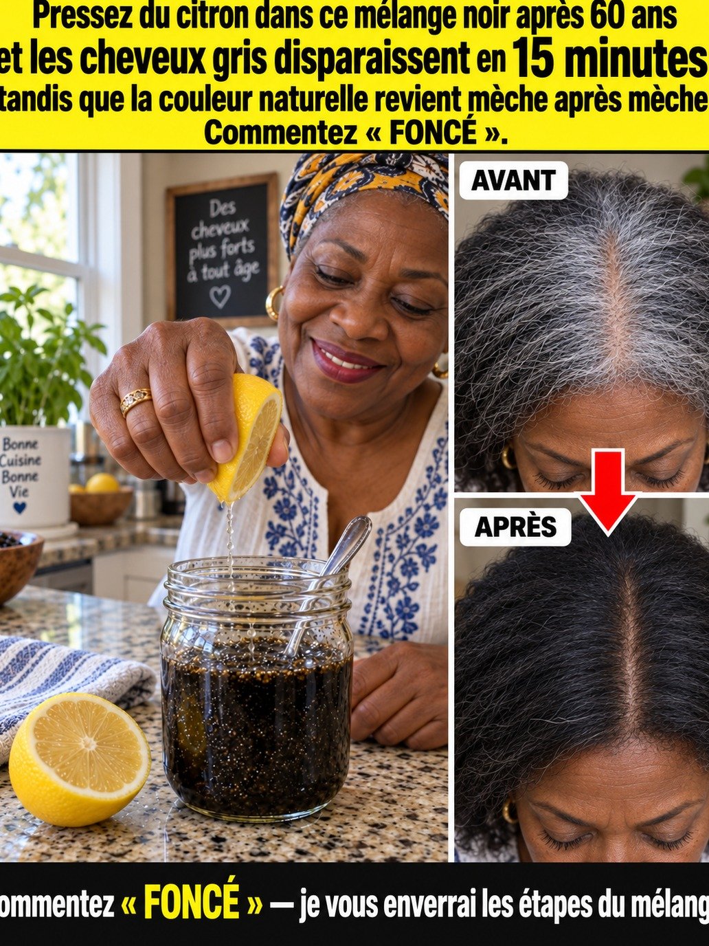 Cheveux Gris après 60 ans : L'Erreur Fatale que TOUTES les astuces virales vous cachent (et comment récupérer votre éclat SANS risque) !
