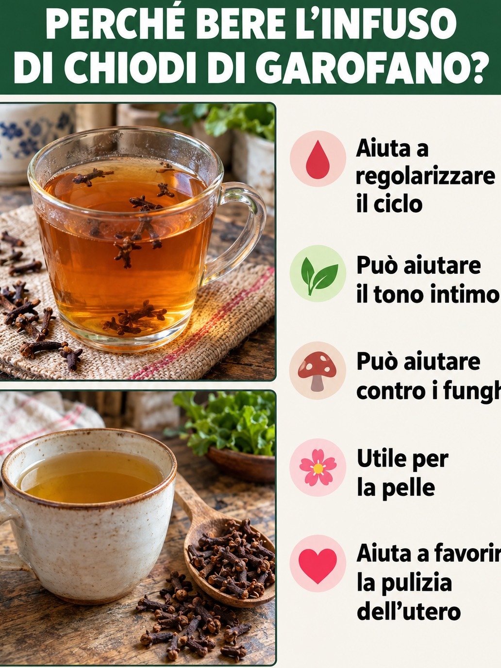 L'eau de clou de girofle : Révélation choc pour les femmes ! Mythes viraux vs. Vraies vertus (et 5 recettes secrètes)