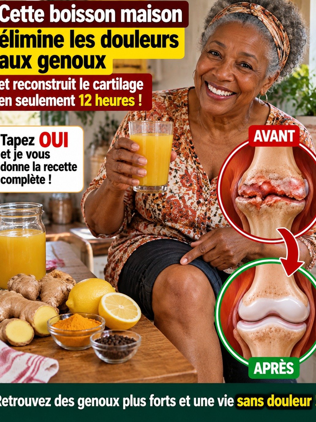 Le Secret Nocturne de Votre Cuisine Qui Peut Révolutionner Vos Genoux Usés – Ne Passez Pas À Côté !