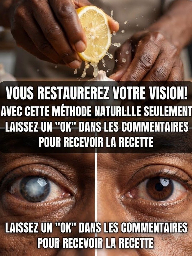 Révélation choc : L'astuce simple à l'ail et citron vert qui va 'réinitialiser' vos yeux fatigués et vous faire oublier vos lunettes (avant qu'il ne soit trop tard !)