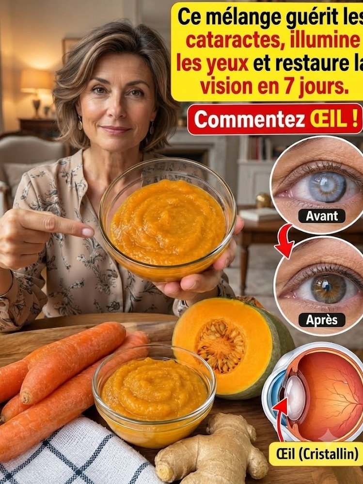 Révélation Choc : Cette Cuillerée Ambrée Oubliée Déverrouille Votre Vision Cristalline et Démolit les Cataractes !
