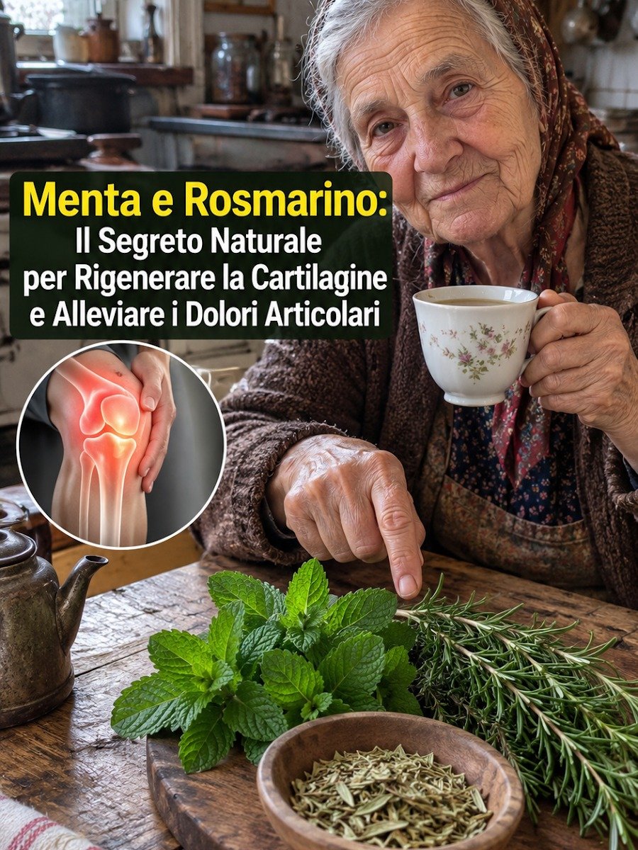 Le secret bien gardé de la menthe et du romarin pour régénérer votre cartilage et dire ADIEU aux douleurs articulaires !