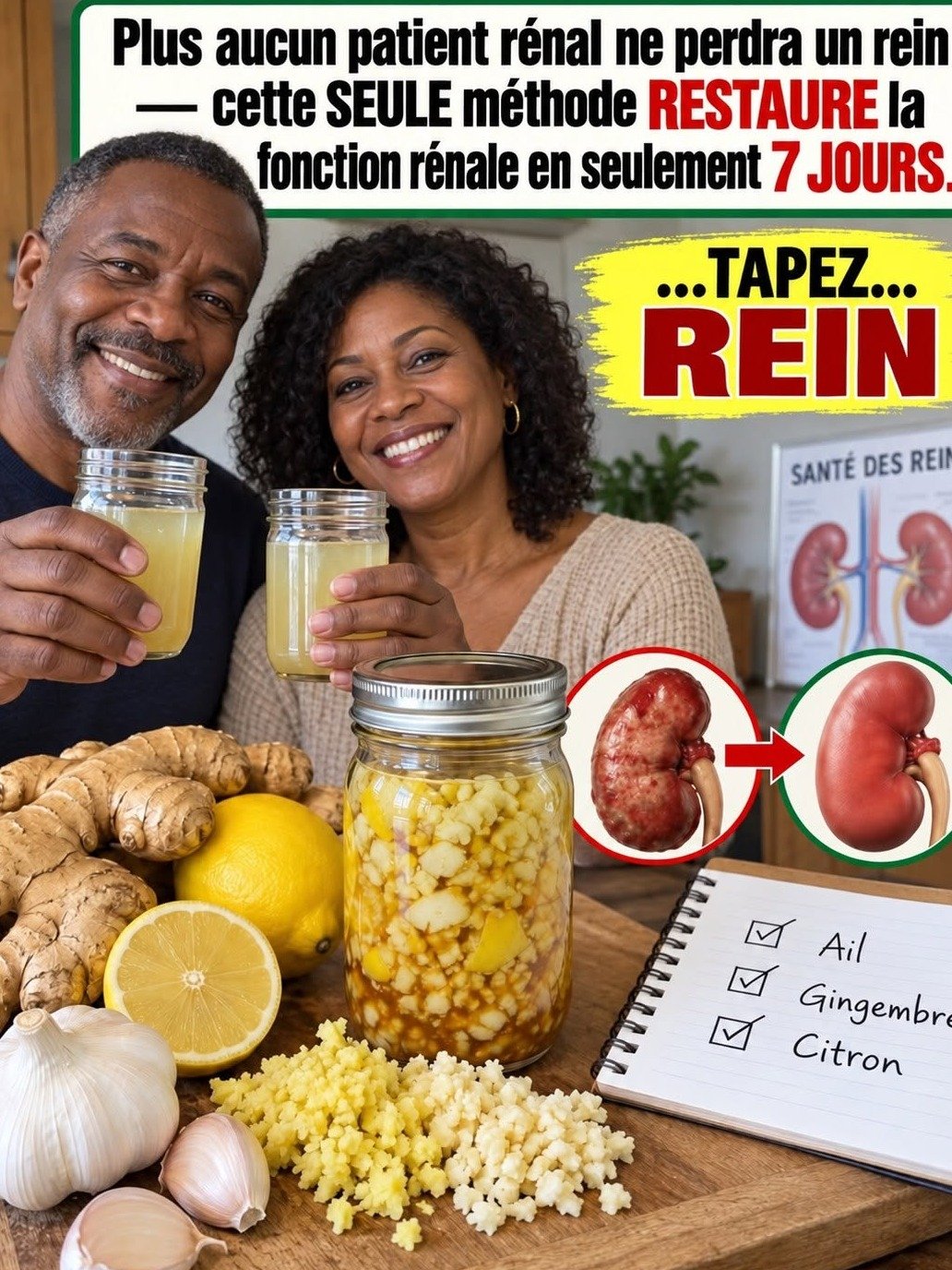 Gonflements, Fatigue ? Découvrez LE Secret Ail & Citron pour vos Reins (La Seule Recette Sûre et les Pièges à Éviter ABSOLUMENT) !