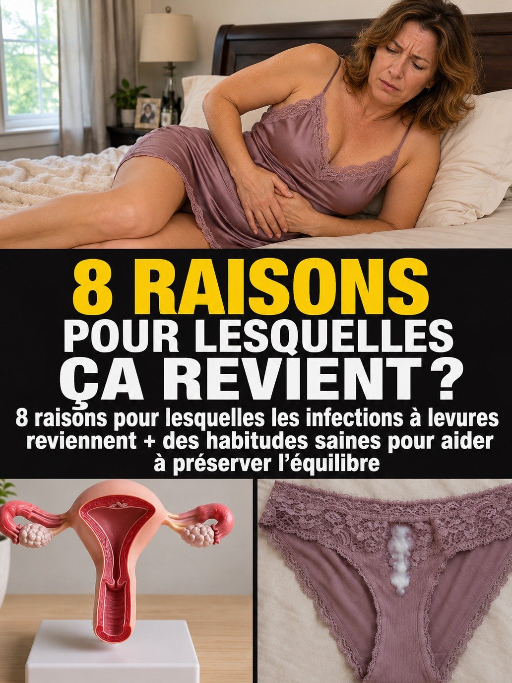 Le Cauchemar Sans Fin : 8 Raisons CHOC Pour Lesquelles Vos Mycoses Vaginales Reviennent Toujours (et Comment EN FINIR !)