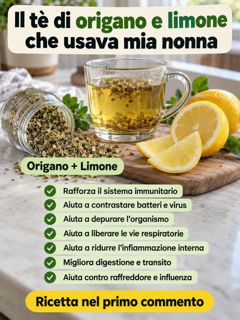Le Secret Réinventé : Origan et Citron – Le Duo Naturel PUISSANT qui Va Booster Votre Santé et Énergie en Profondeur !