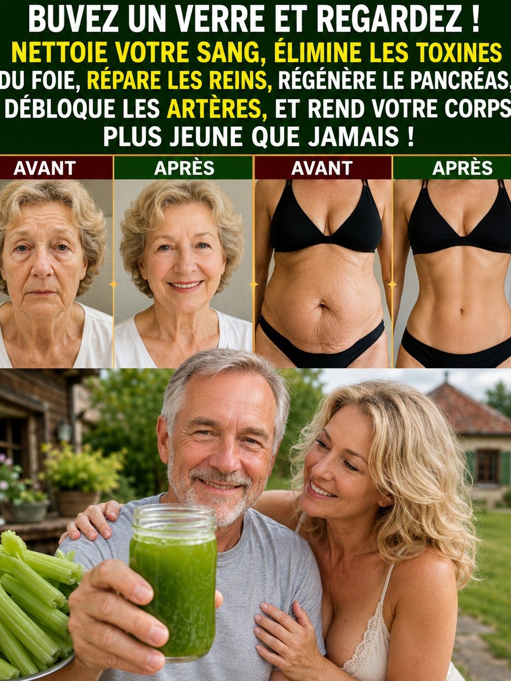 Le Secret Vert Révélé : Un Seul Verre Par Jour Pour Transformer Votre Santé et Énergiser Votre Vie !