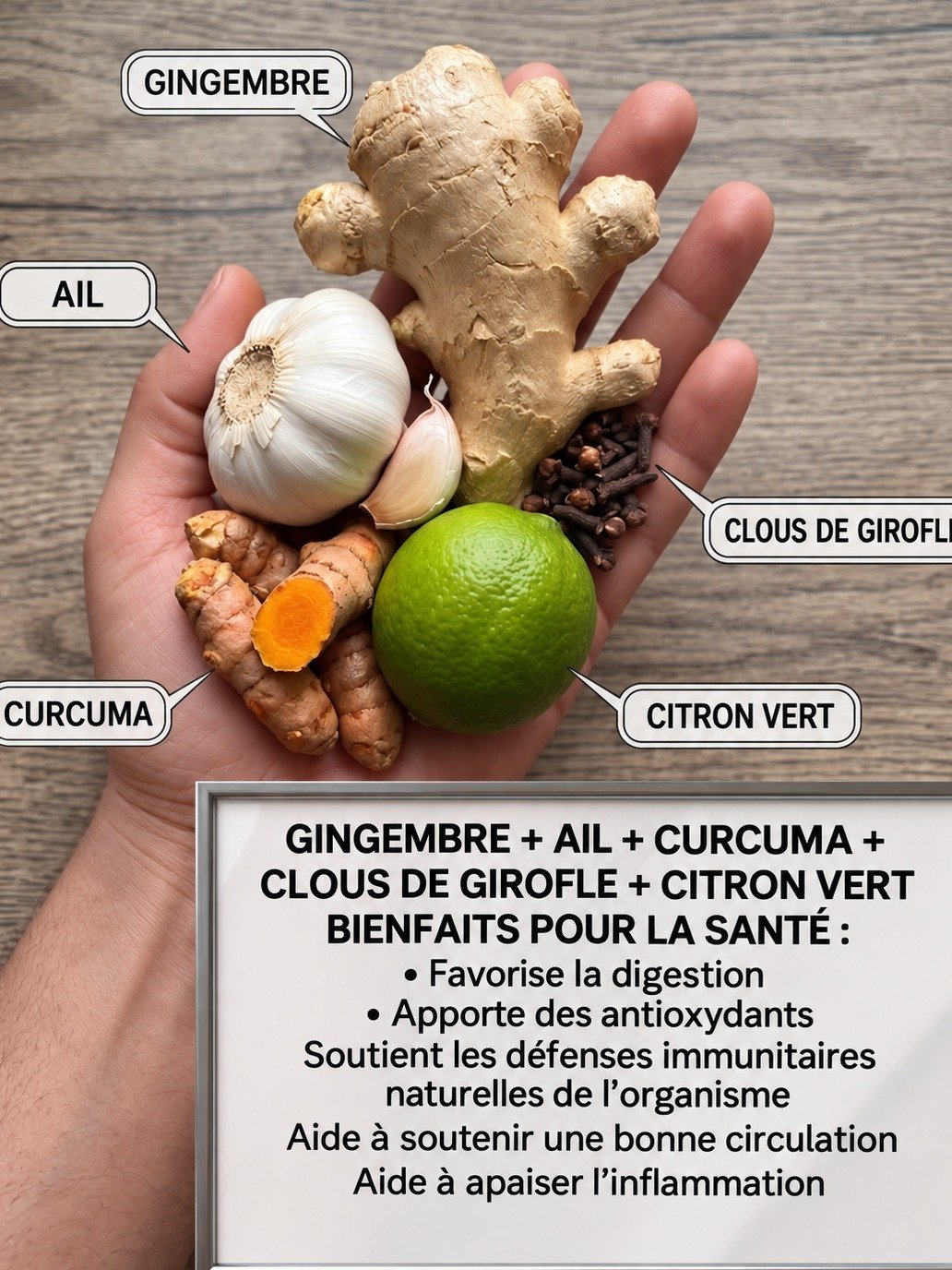 Le Secret Oublié de 5 Ingrédients Simples : Préparez cette Boisson MIRACLE pour Booster votre Santé ! (Recette Complète)