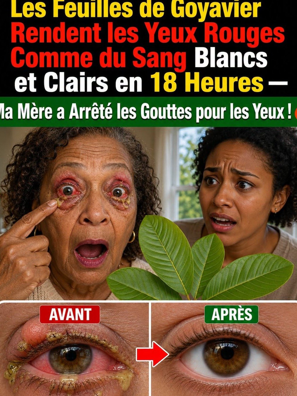 Le Secret Viral Choc : Éliminez Vos Yeux Rouges et Fatigués en Une Nuit Grâce à Cette Plante Oubliée (Personne Ne Vous Le Dira !)