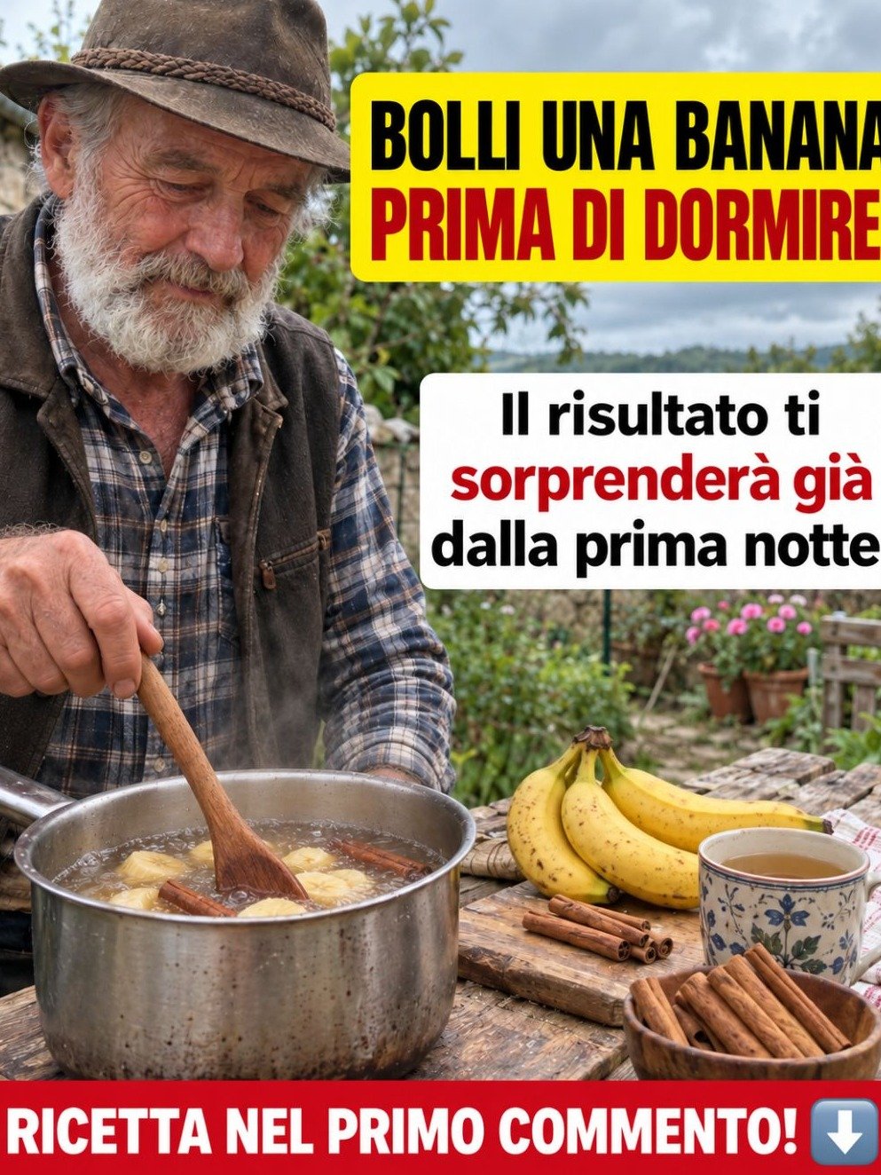 Le Secret Insoupçonné d'une Banane Bouillie : Dites Adieu à l'Insomnie Dès Ce Soir avec la Cannelle !