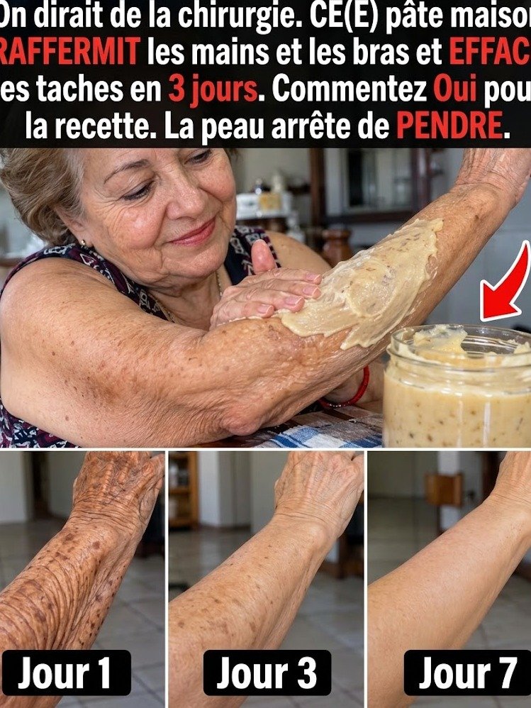 Le Secret Anti-Âge Ultime : 7 Jours Pour Des Bras Visiblement Plus Fermes et Sans Taches ! Oubliez la Chirurgie.